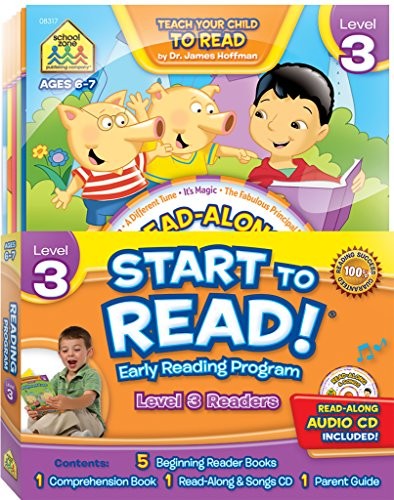 SCHOOL ZONE – START TO READ! LEVEL 3 EARLY READING PROGRAM By Joan Hoffman *NEW*