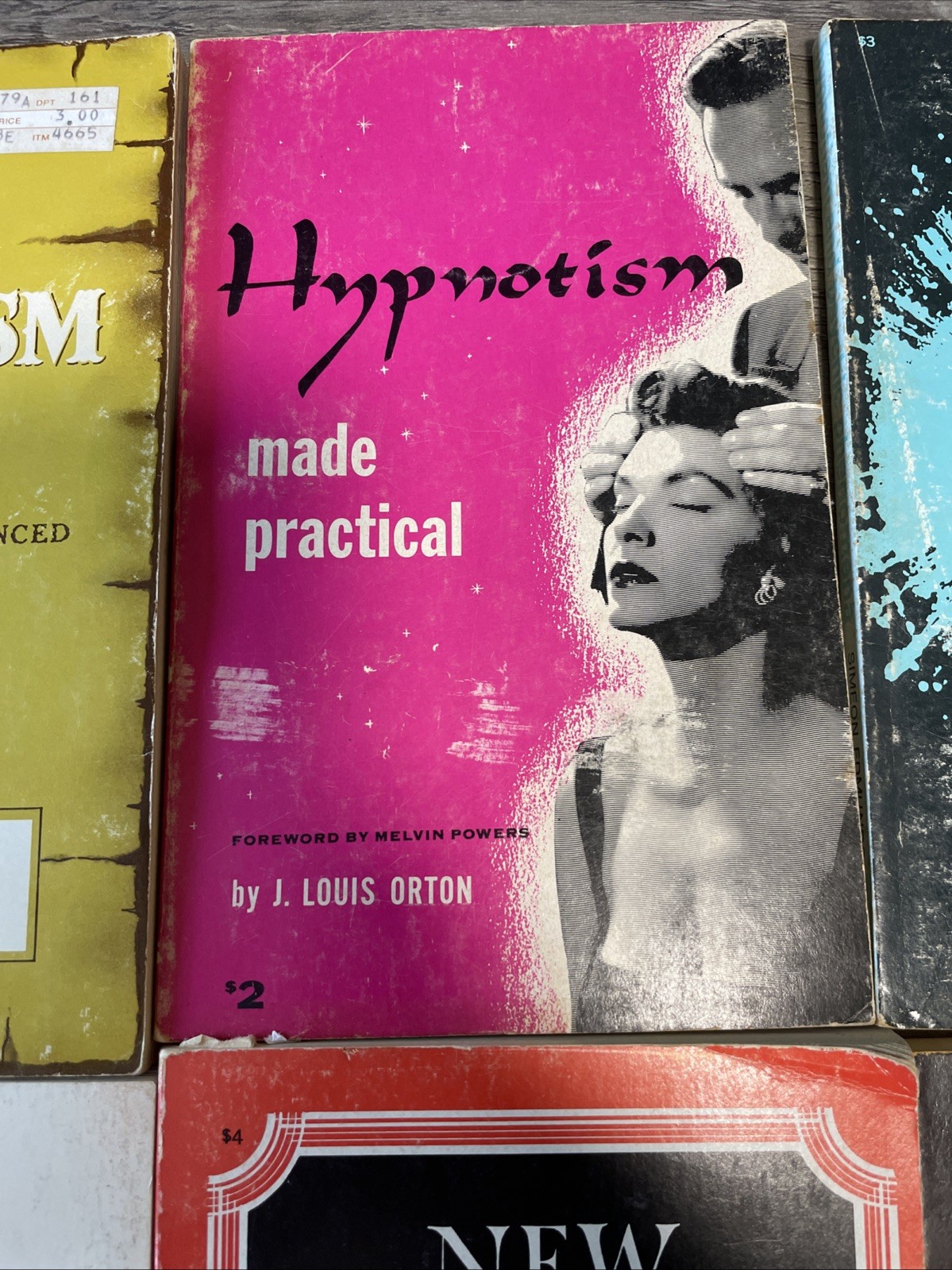 Vintage 1970’s Hypnosis/ Hypnotic Lot of 6 Books – Wilshire Book Co. -FACINATING