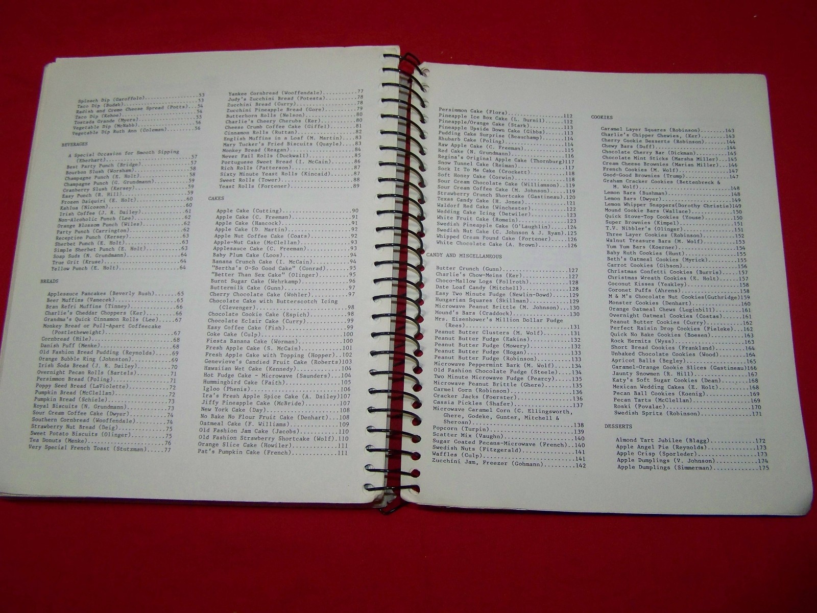 Indiana Federation of Republican Women Cookbook 433 pages 700+ recipes