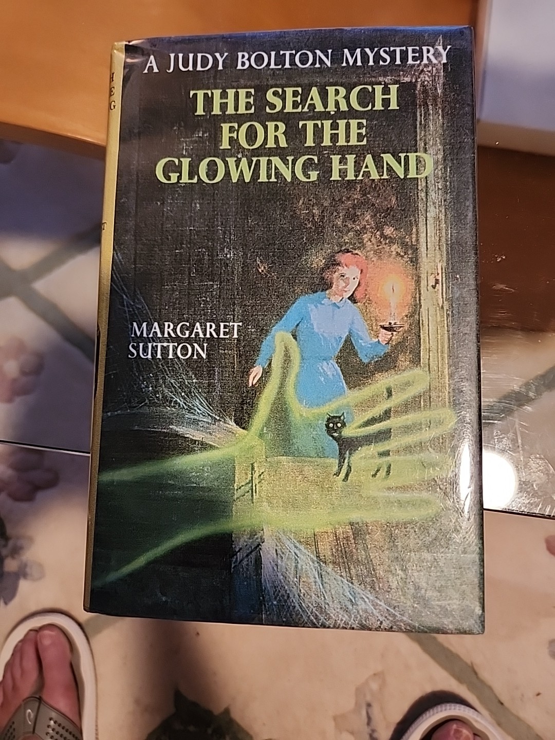The Search For The Glowing Hand Judy Bolton #37 Aeonian HC DJ