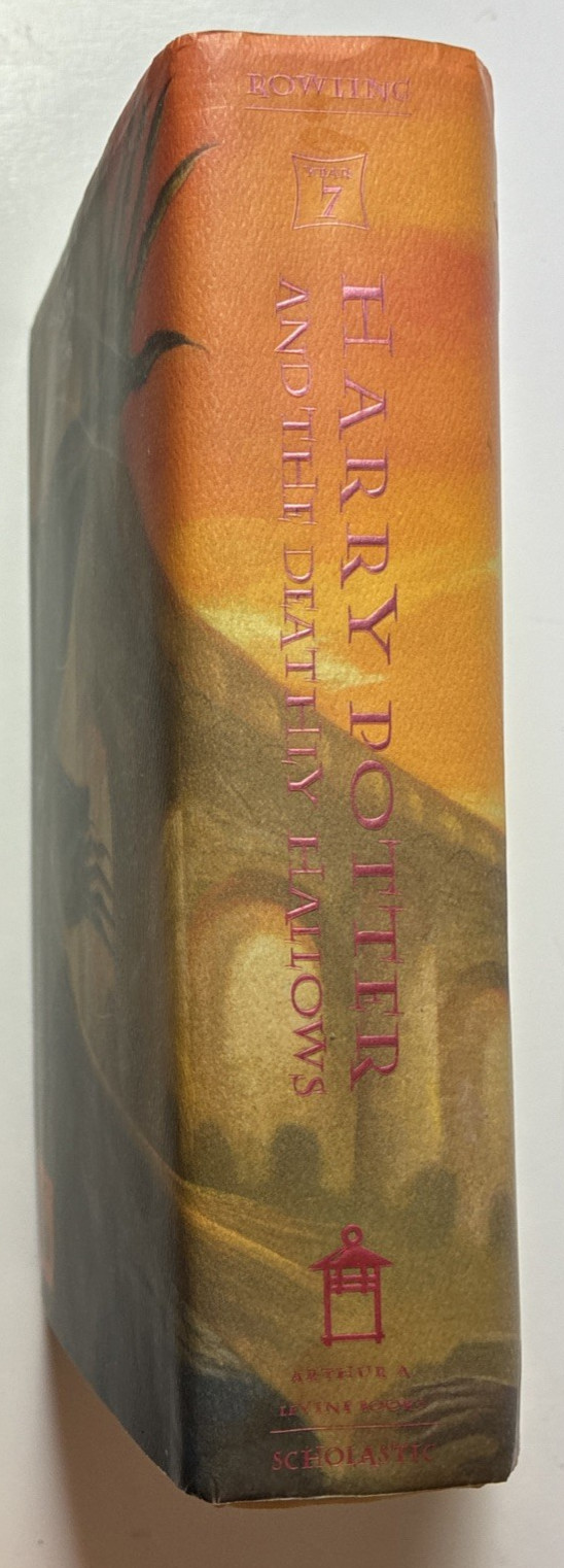 Harry Potter Book 7 VERY RARE Hardcover 1st Ed. 759 Pages Error EX/NM (23D)