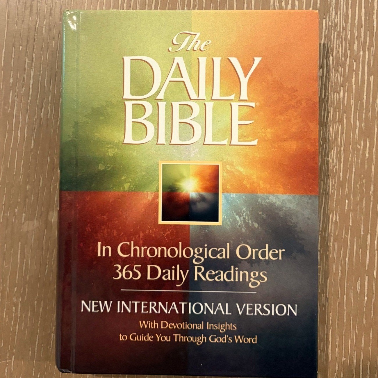 The Daily Bible In Chronological Order 365 Daily Readings NIV F LaGard Smith HC