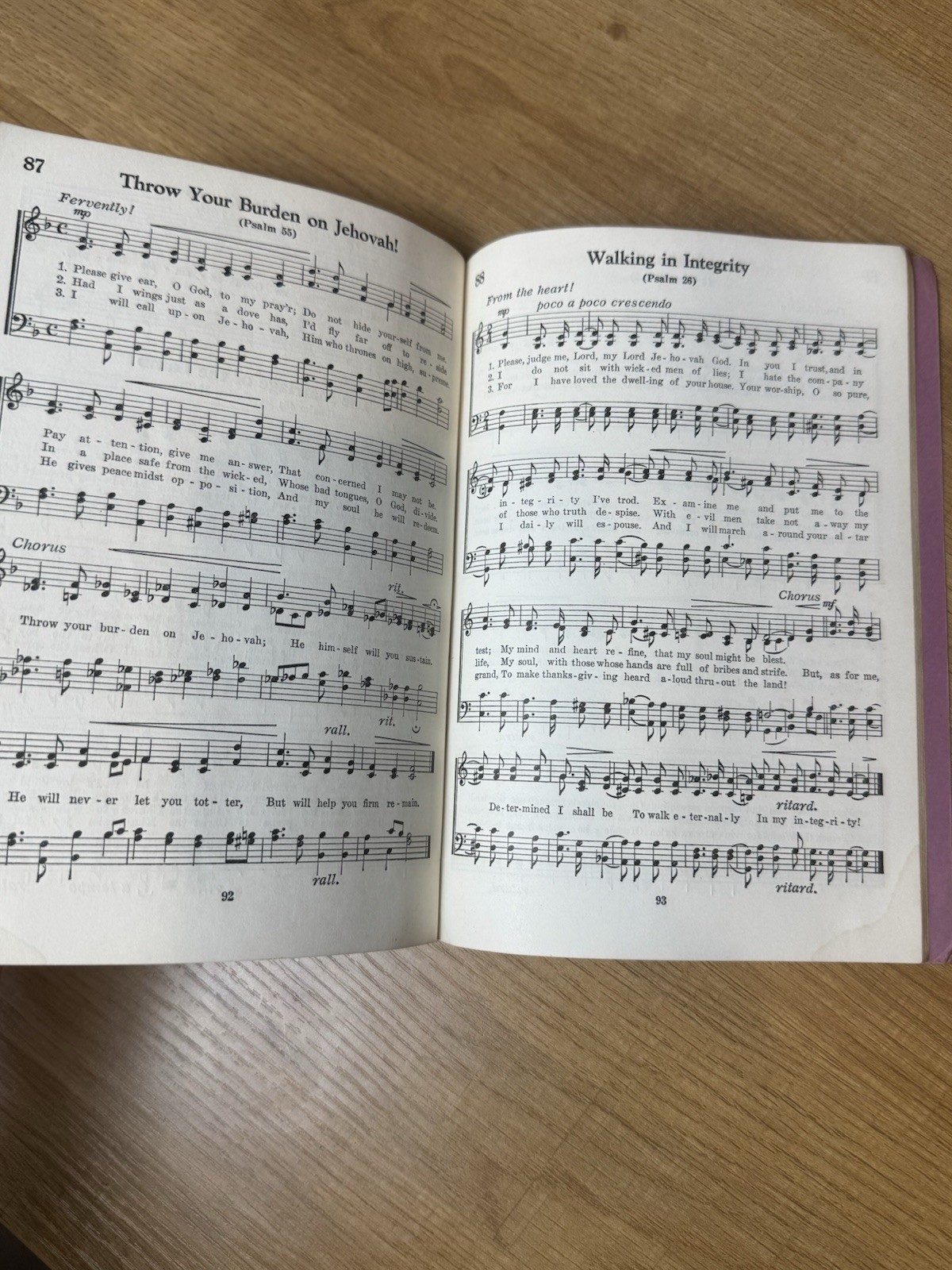 Singing And Accompanying Yourselves with Music in Your Hearts Watchtower 1966
