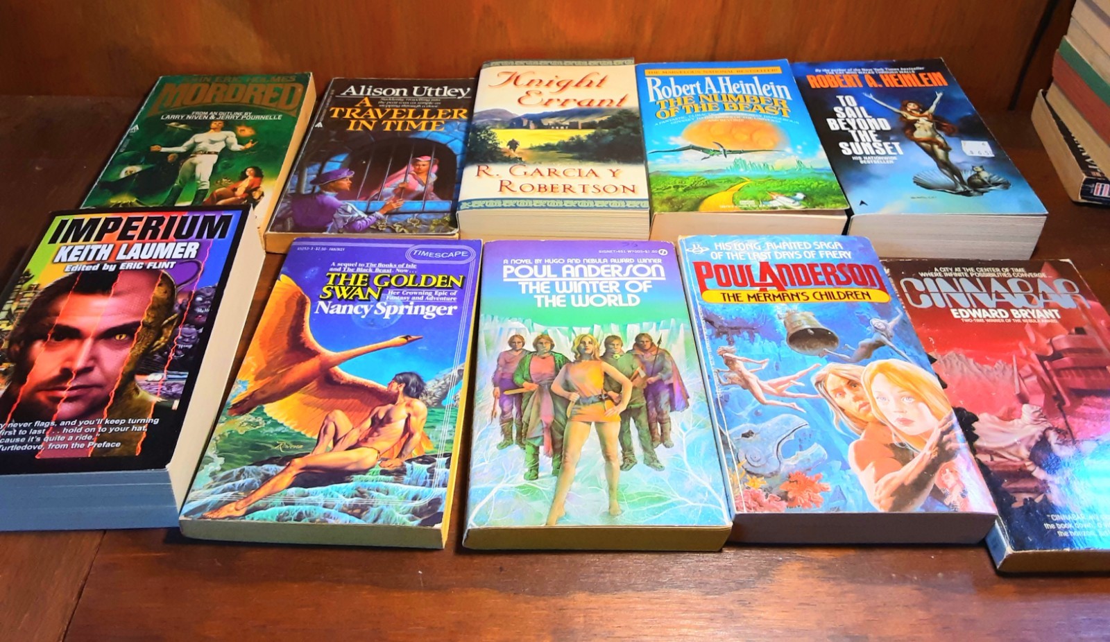 Wholesale Lot 70 Misc Vintage Sci-Fi/Fantasy Paperback Books Poul Anderson More