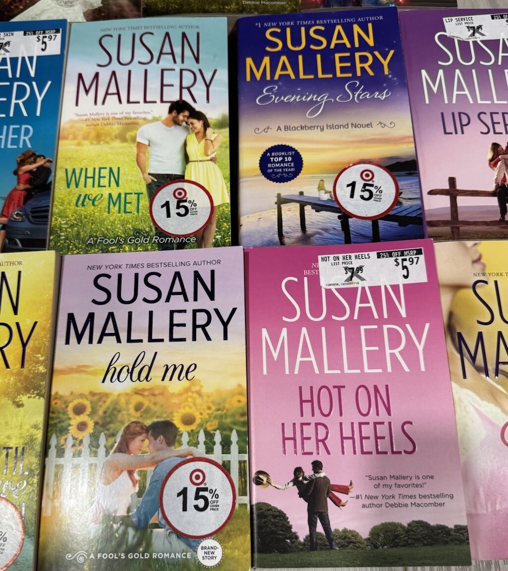 Susan Mallery Fool’s Gold Blackberry Island Romance P/B Harlequin SET OF 16