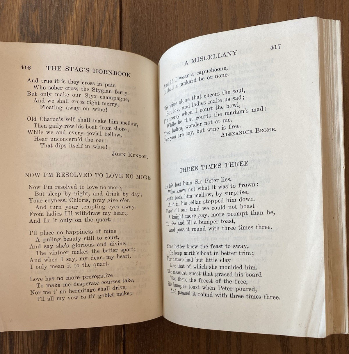 The Stag’s Hornbook 1943 John McCLure HC Alfred A Knopf New York Poetry
