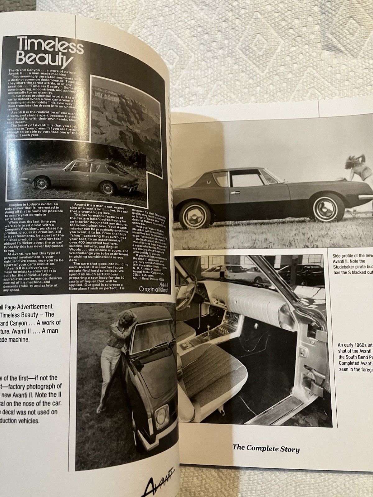 Studebaker AVANTI 2008 Book~ History Advertisements Designs Photos Production