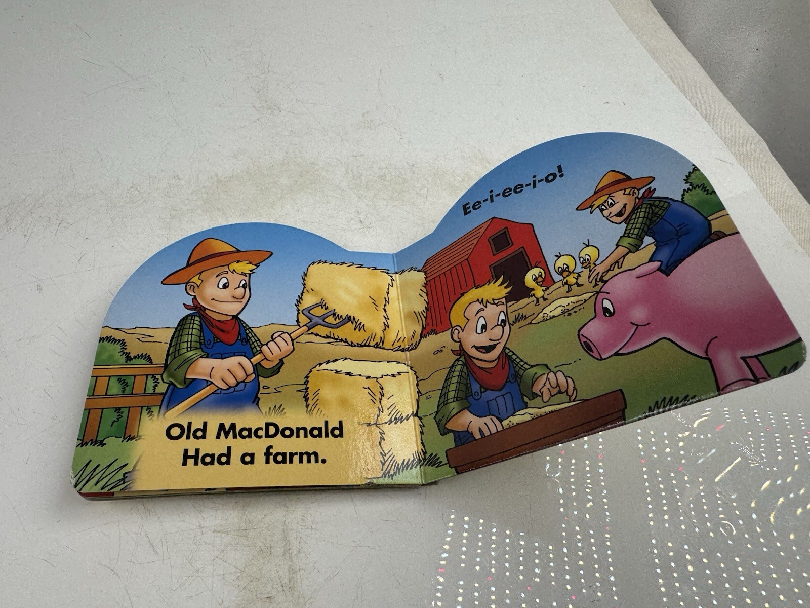 Old MacDonald Had a Farm Let’s Sing Hardcover Sing Along Nursery Rhymes CD