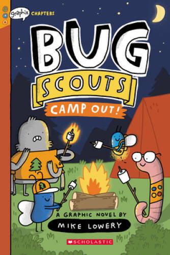 Camp Out: A Graphix Chapters Book (Bug Scouts 2) – Paperback – VERY GOOD