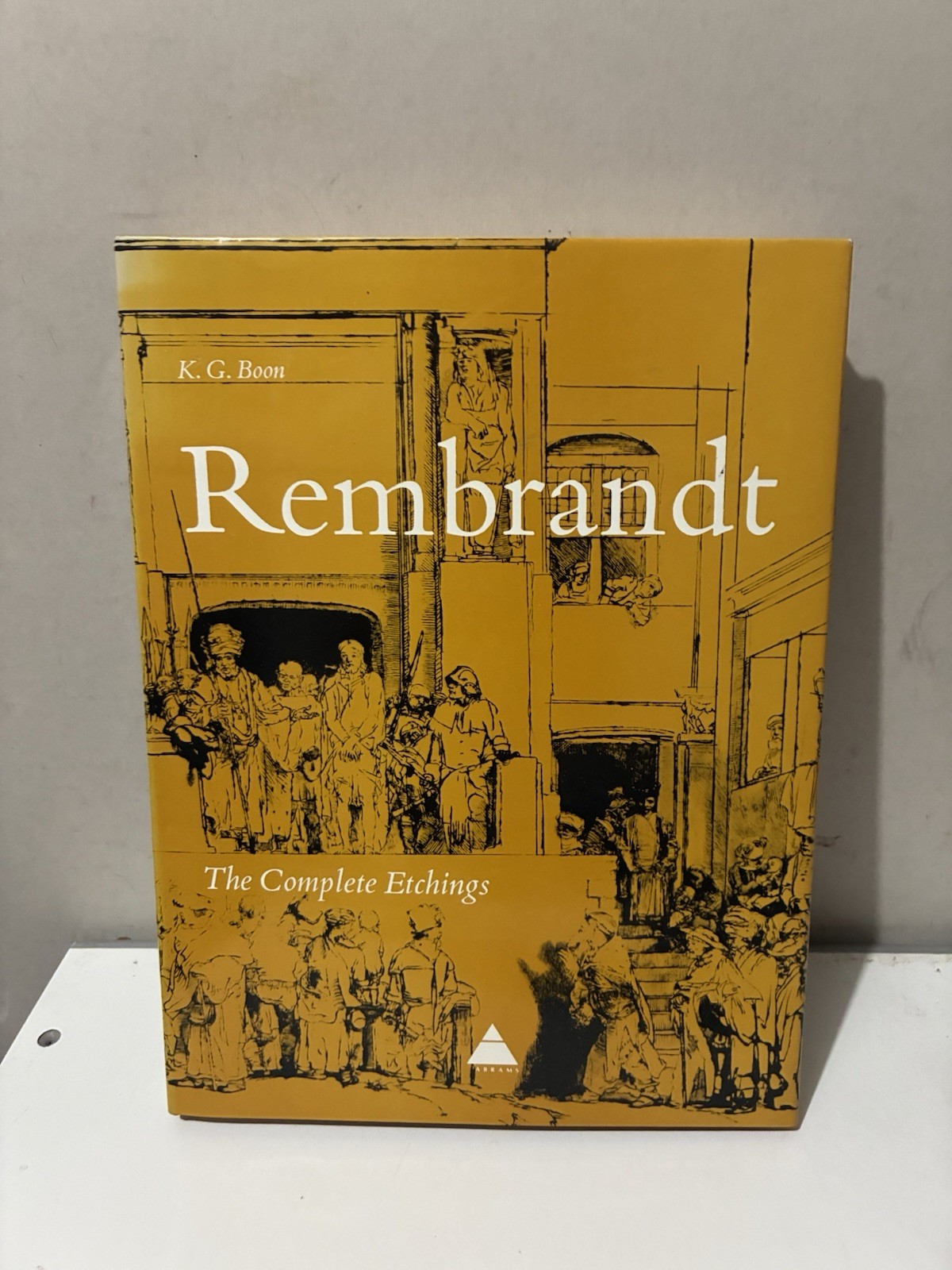 Rembrandt The Complete Etchings K. G. Boon 1963 307 Gravure Plates Abrams – VG