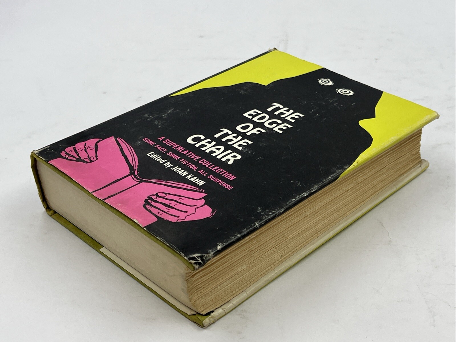 The Edge Of the Chair Joan Kahn editor Harper & Row 1st Ed HC w/DJ 1967 Suspense