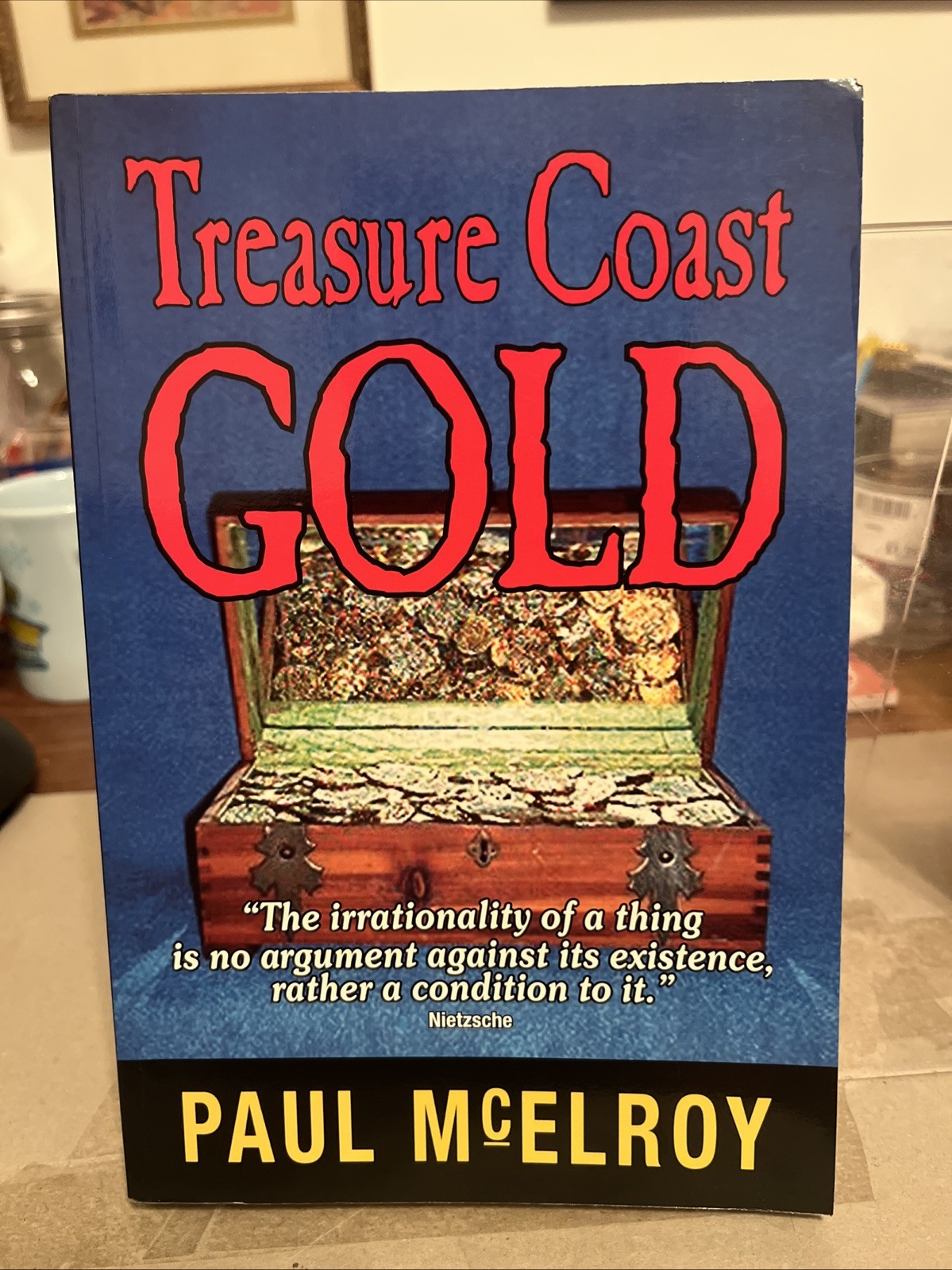 Signed Treasure Coast Gold By Paul McElroy First Edition 1st Printing TPB