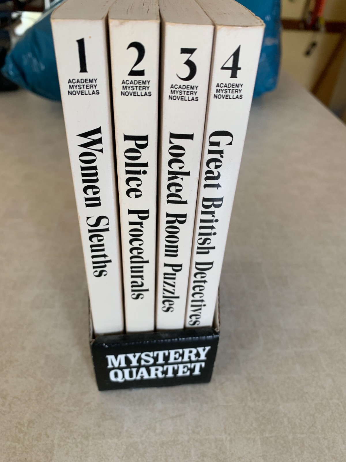 Academy Mystery Novellas ~ Quartet, Women Sleuths, Police Procedurals ~ Vol. 1-4
