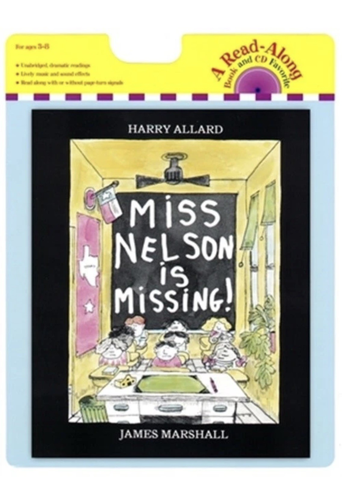 Miss Nelson Is Missing! [With Book] (Mixed Media Product)