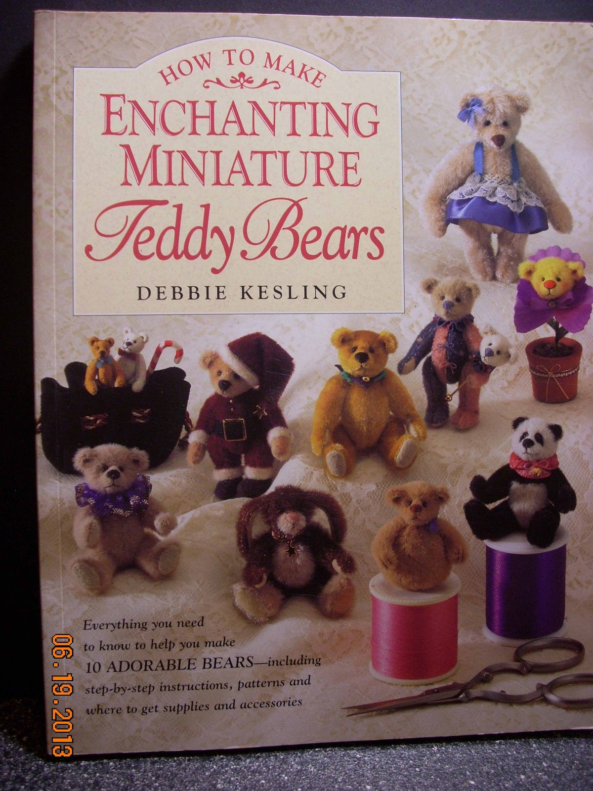 How to Make Enchanting Miniature Teddy Bears – paperback Kesling, Debbie