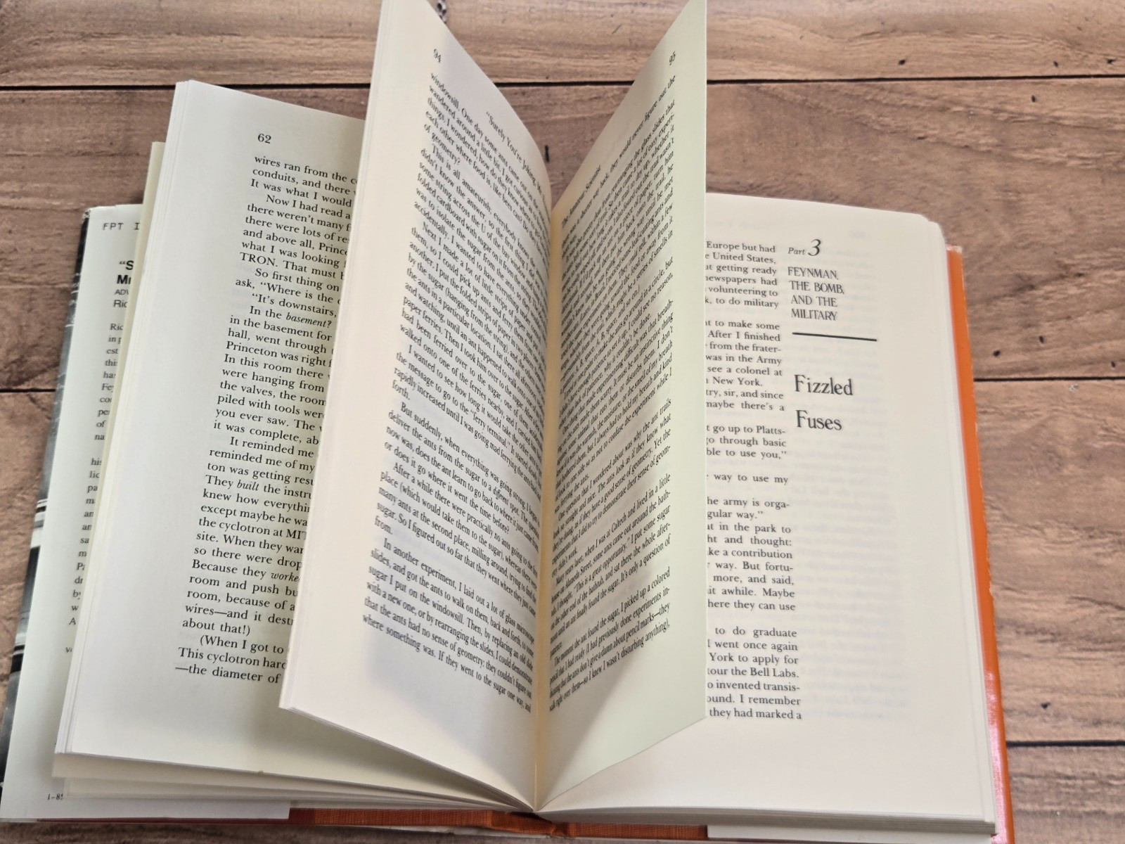 Vtg “SURELY YOU’RE JOKING, MR. FEYNMAN!” Richard Feynman 1985 HC/DJ Norton & Co.