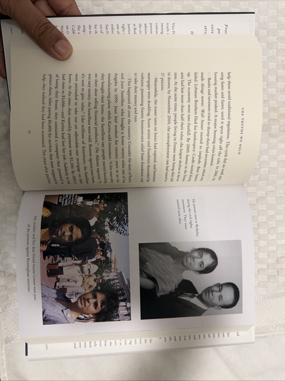 The Truths We Hold: An American Journey by Kamala Harris (Hardcover, 2019)