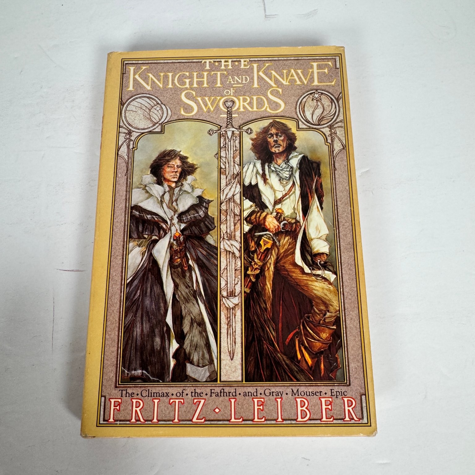 The Knight and Knave of Swords Fritz Leiber 1988 Book Club Fantasy Morrow