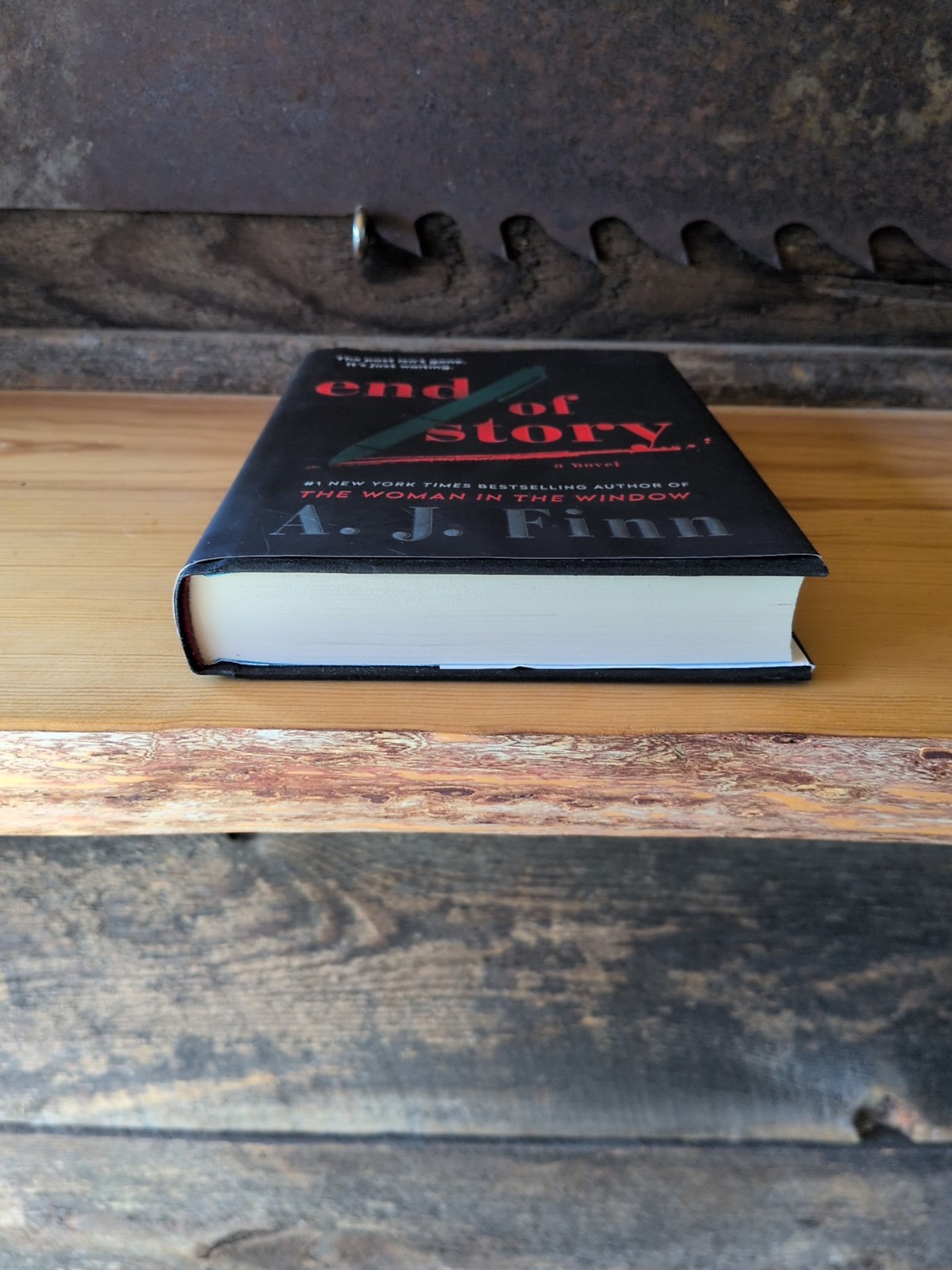 End of Story A.J. Finn Hardcover 1st Edition 1st Print 2024 Mystery Thriller