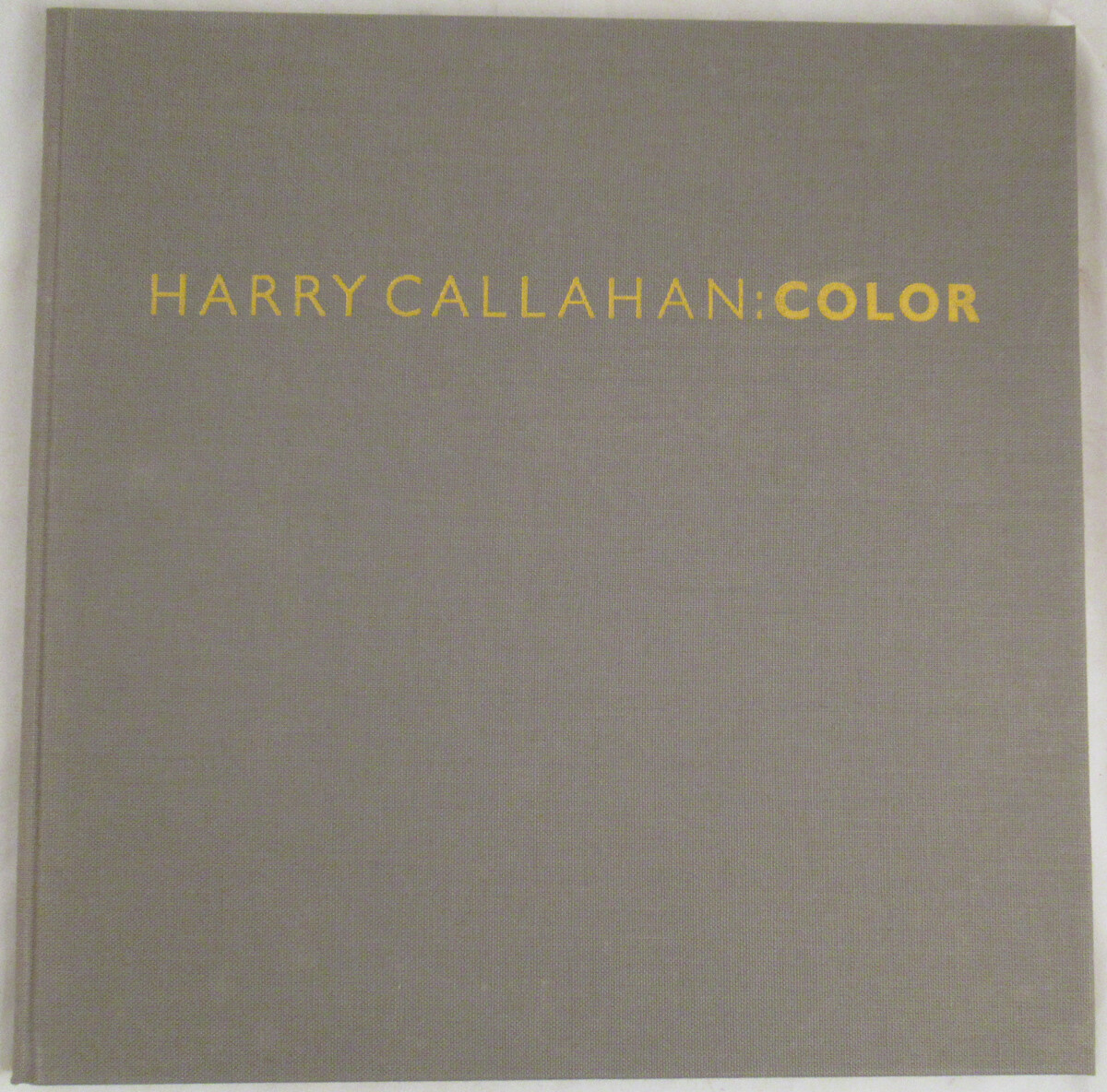 Harry Callahan: Color [Signed] 1980 1st Ed. HC Book