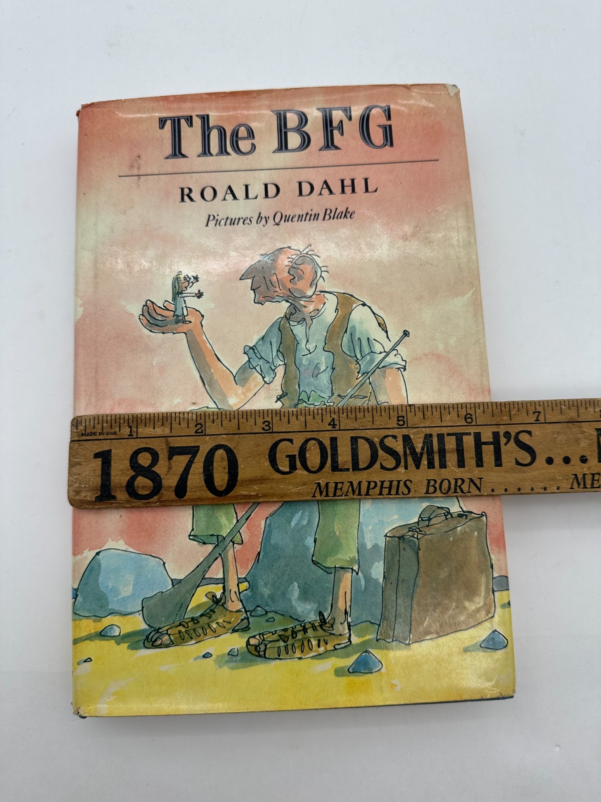The BFG Roald Dahl 1st American Edition 1982 FSG Quentin Blake HC DJ