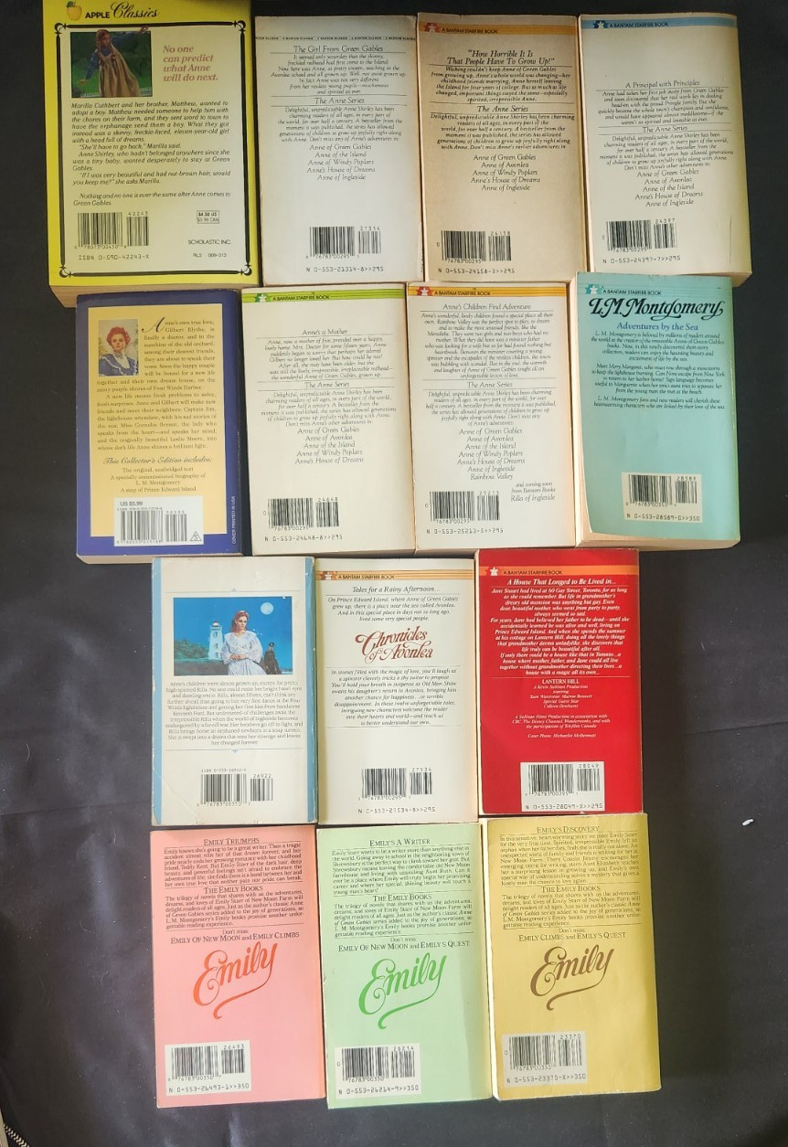 L.M. Montgomery book lot of 14