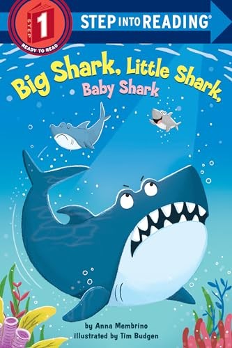 Big Shark, Little Shark, Baby Shark (Step… by Budgen, Tim Paperback / softback