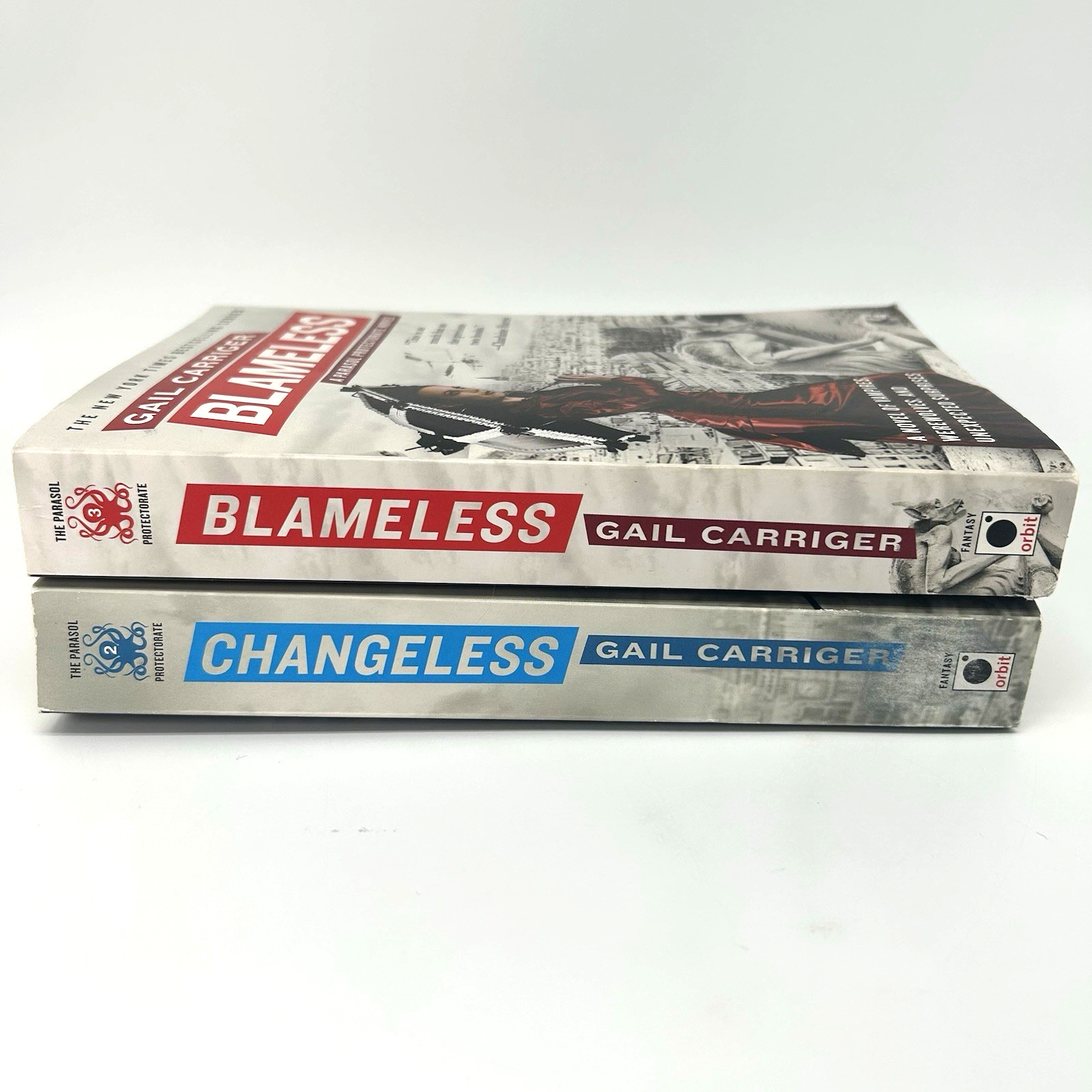 Gail Carriger Changeless and Blameless Parasol Protectorate Series TPB Lot of 2