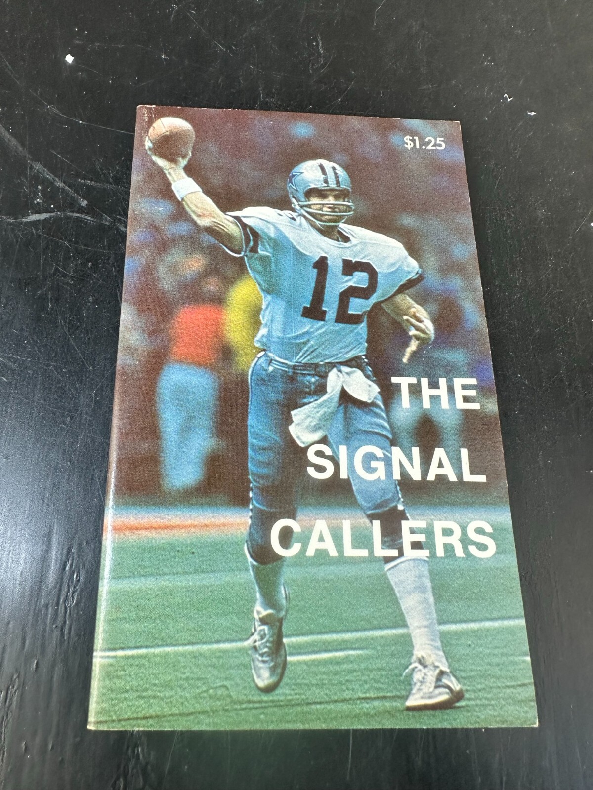 VTG Original The Signal Callers 1978 Football Collectible Sports Book