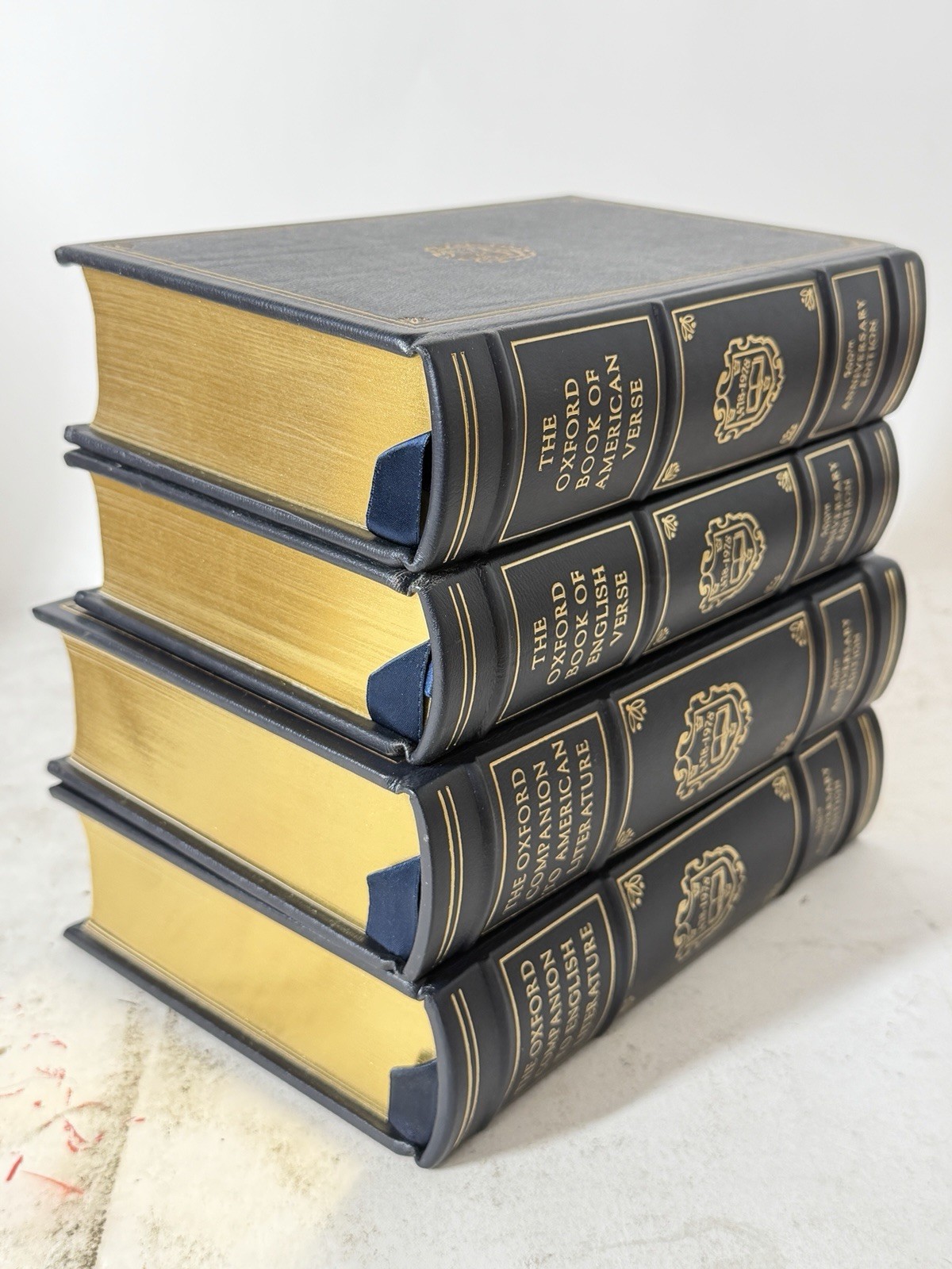 Oxford University Press 500th Anniversary Edition Leather Book Set – 4 Vols New