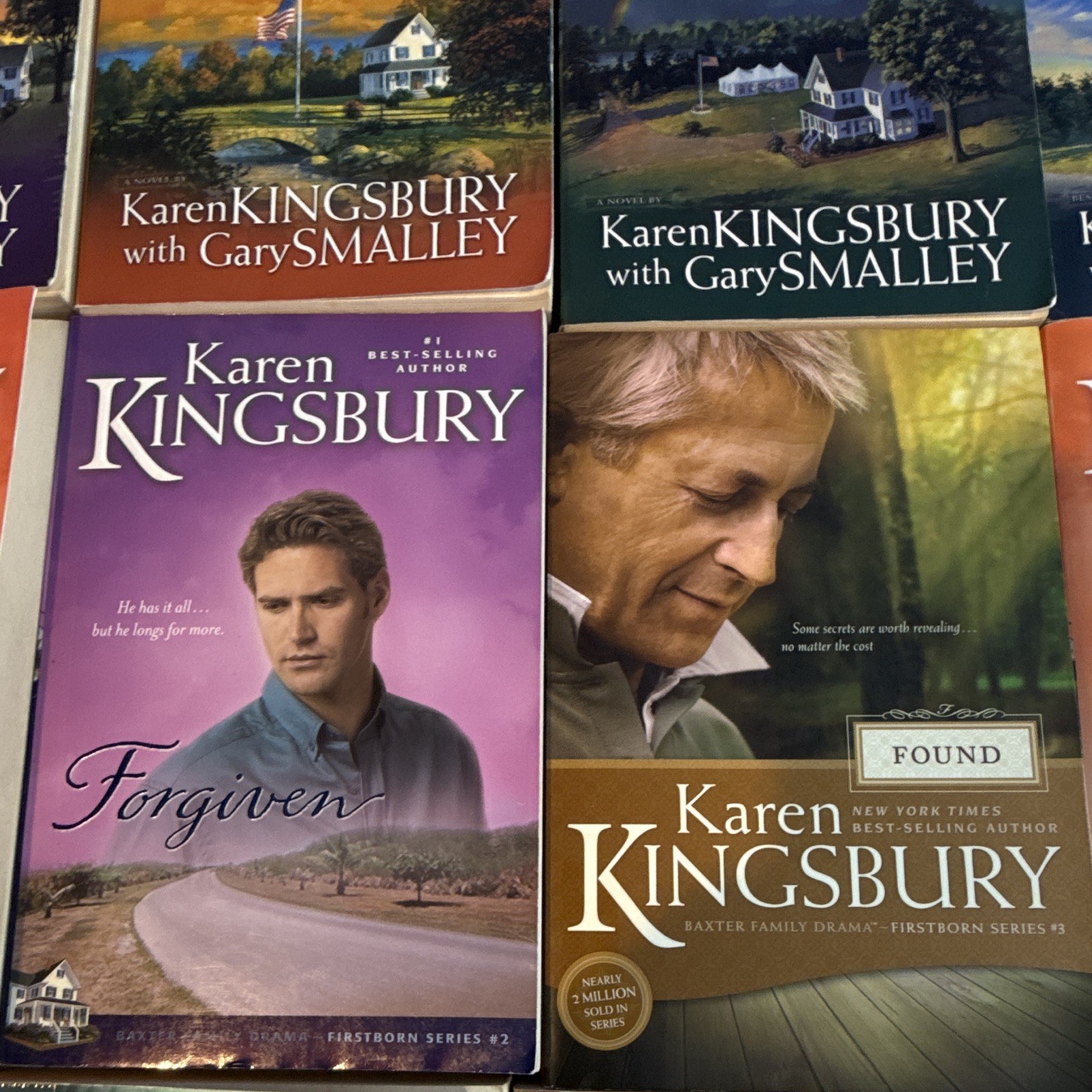 Karen Kingsbury Baxter Family Lot Prequel Redemption Firstborn Sunrise Series