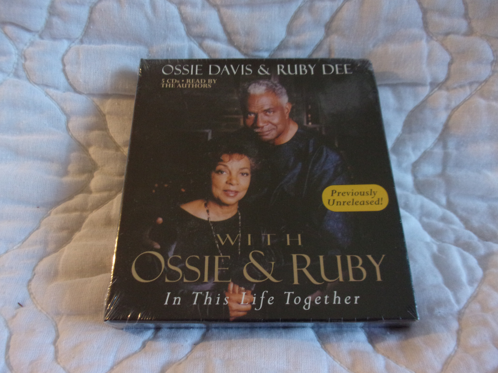 IN THIS LIFE TOGETHER WITH OSSIE DAVIS & AND RUBY DEE 5-DISC CD AUDIO BOOK NEW