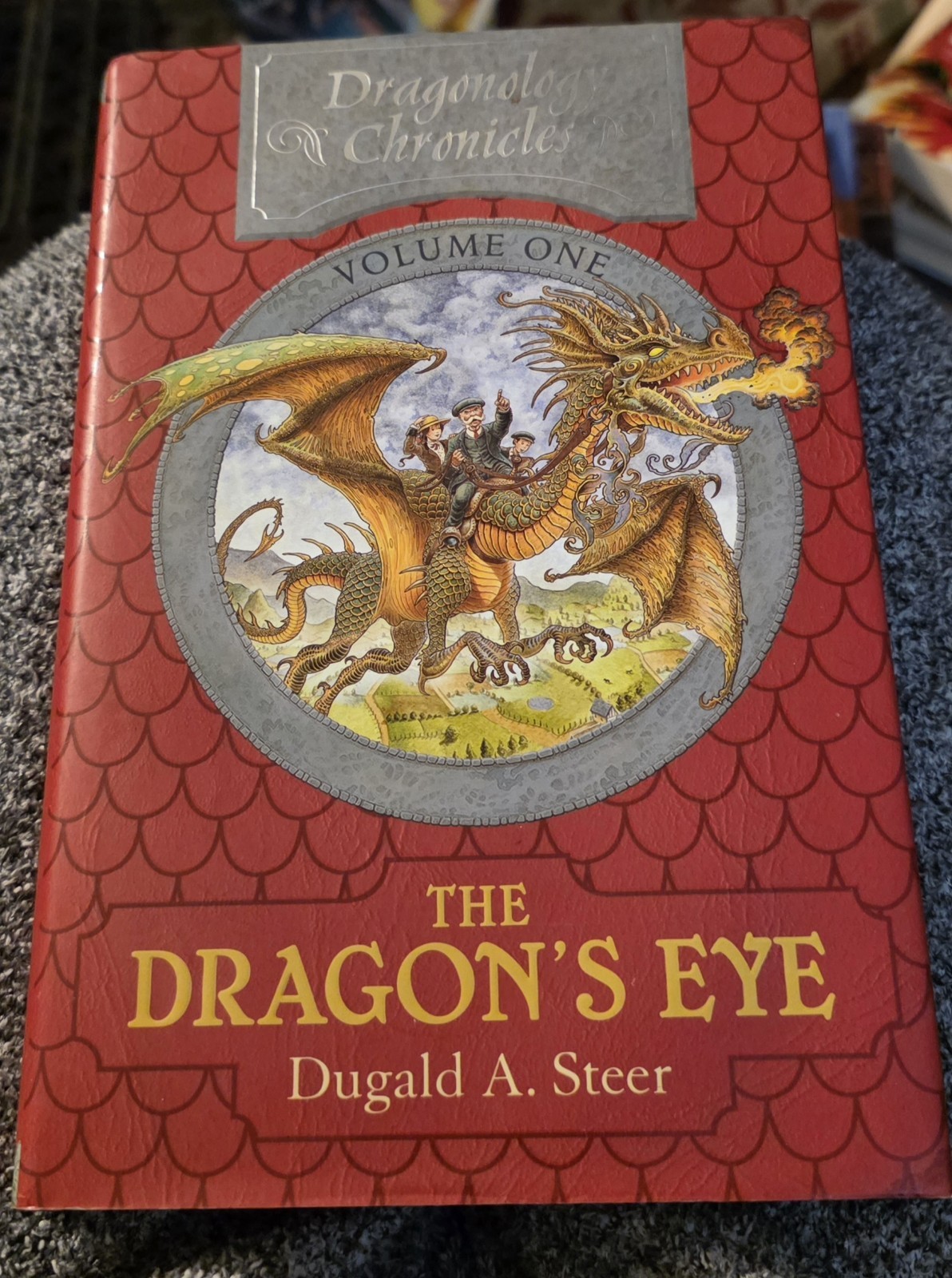The Dragon’s Eye Dugald A. Steer, Hardcover, Candlewick Press, Dragonology Chro…
