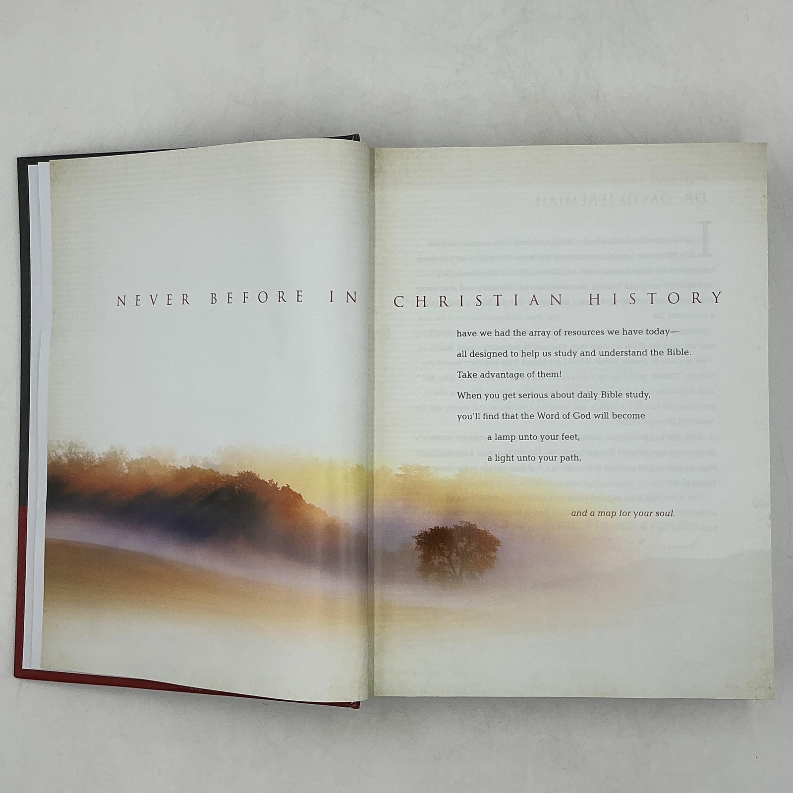 The Jeremiah Study Bible Dr. David Jeremiah Hardcover 2013 Worthy China Red