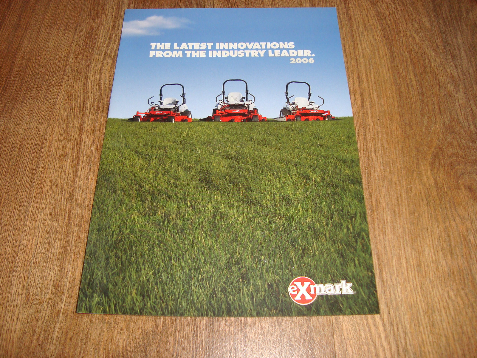Vintage 2006 EXMark The Latest Innovations From The Industry Leader Brochure