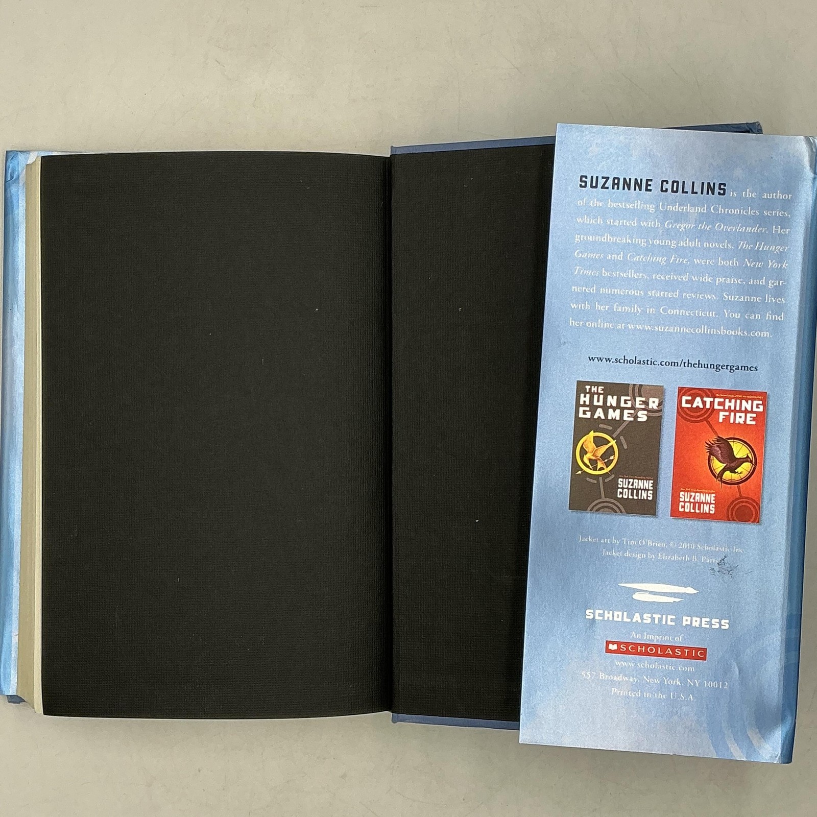 The Hunger Games Trilogy Suzanne Collins Scholars’ Press Hardcover Black