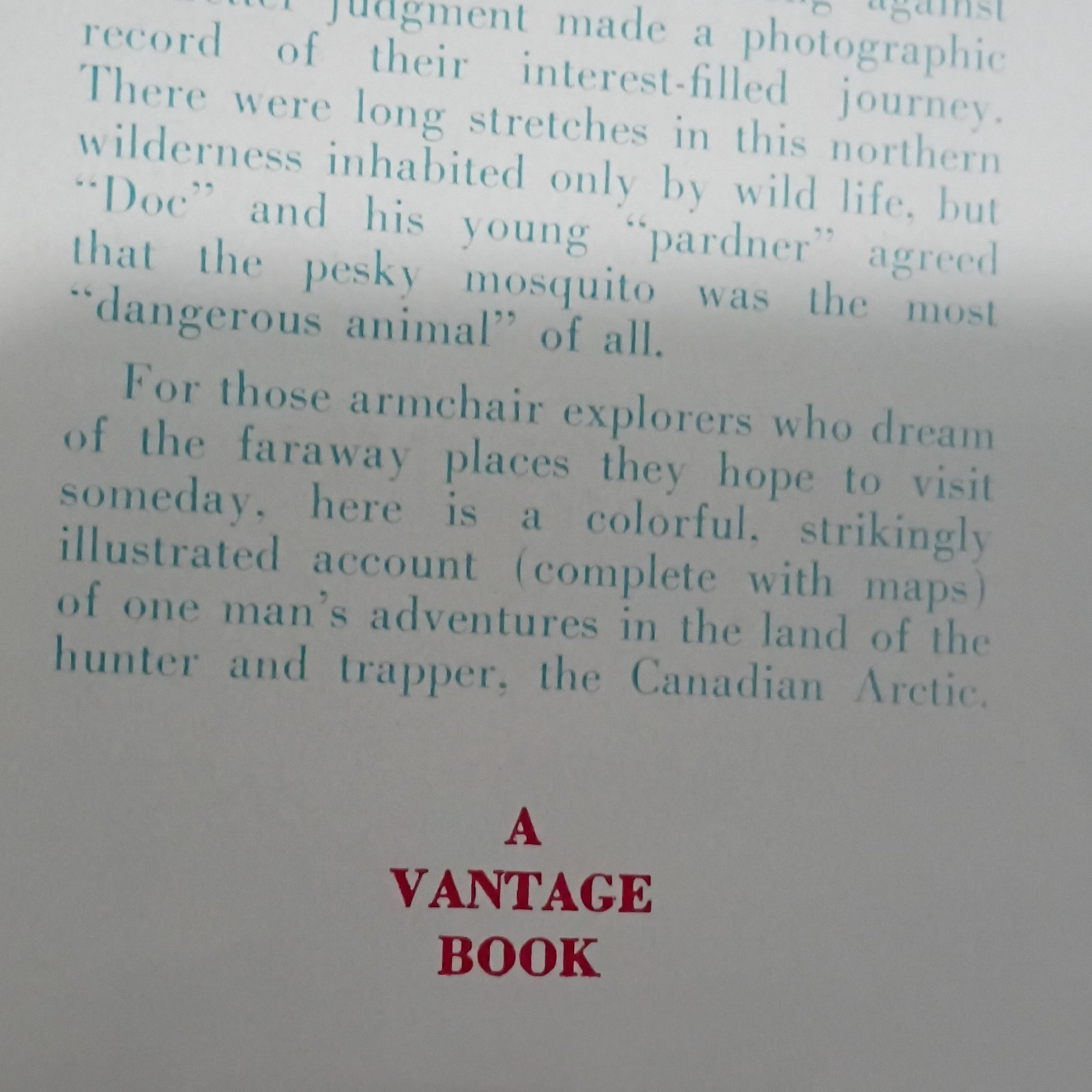 B. F. Ederer Through Alaska’s Back Door Vantage Press 1954 HC Signed Illus