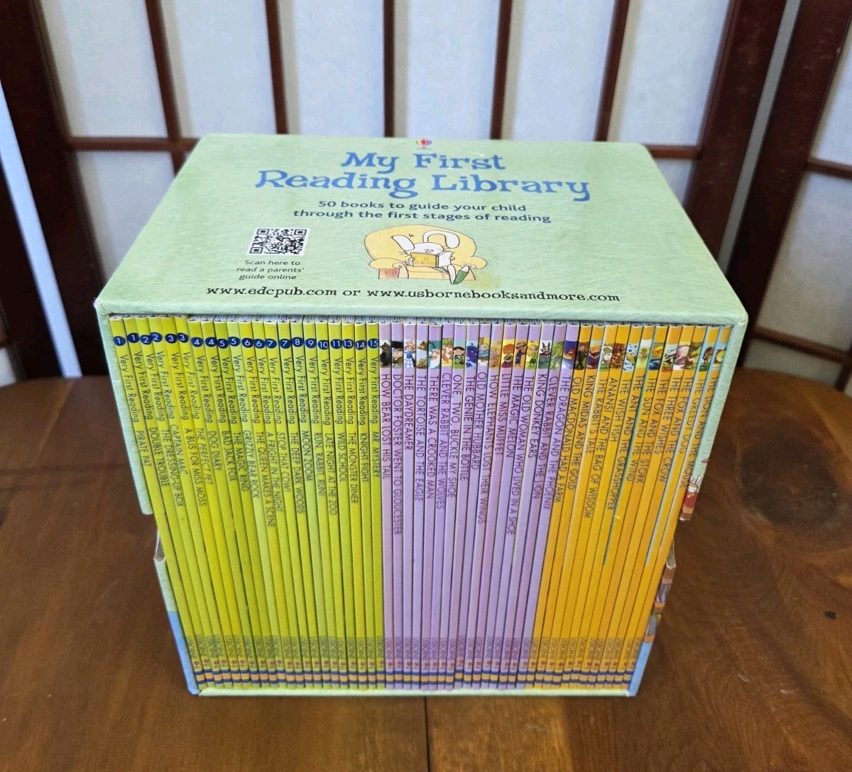 My First Reading Library Complete Box Set of 50 Books Usborne Kids Books 01252