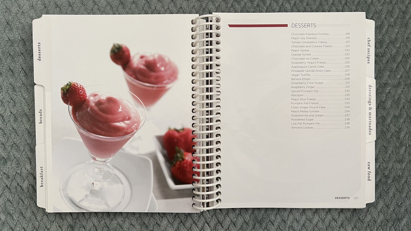 VITAMIX 6300 2012 SAVOR Recipes Vita-Mix Spiral Bound Cookbook