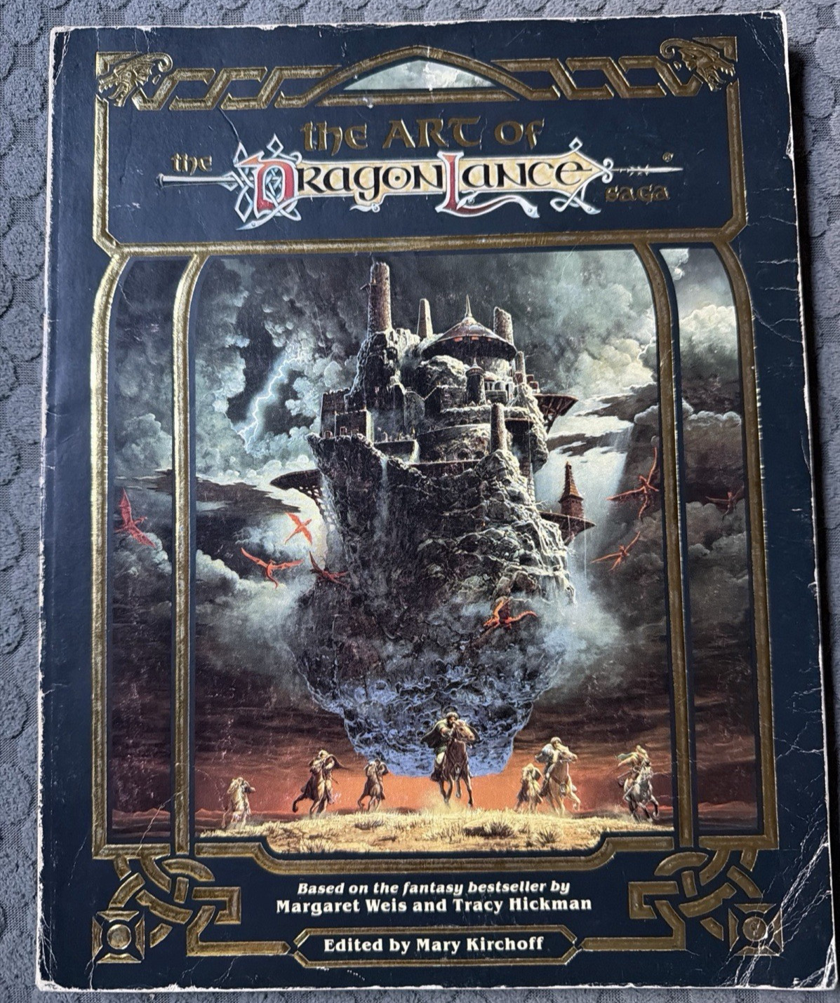 The Art of the DragonLance Saga First Printing March 1987 Weis Hickman Kirchoff