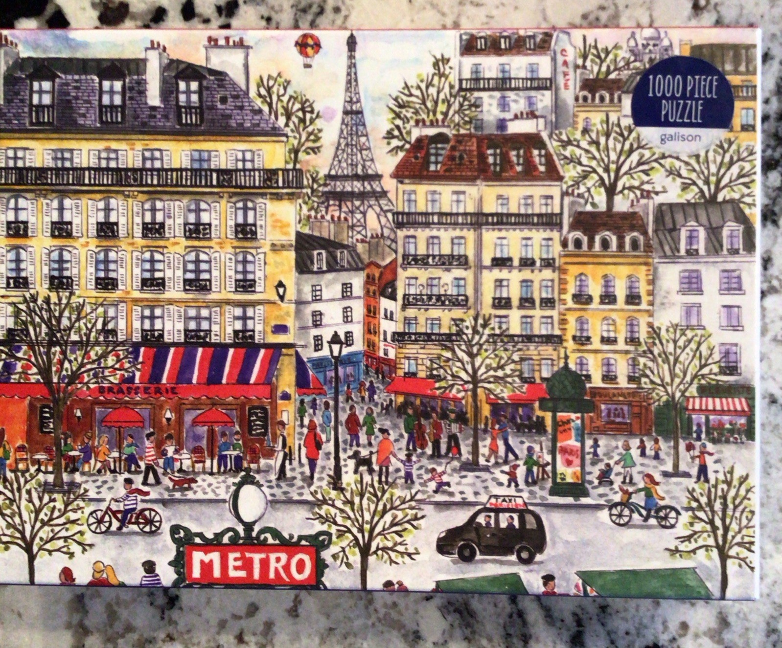 Michael Storrings Paris 1000 Piece Puzzle Galison 2017 jigsaw puzzle Brand New