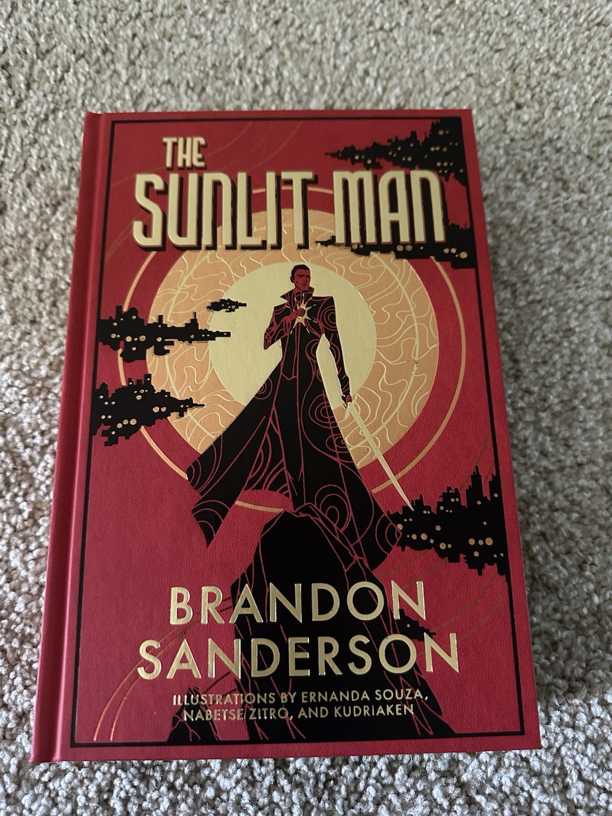 The Sunlit Man Brandon Sanderson 2023 First Edition Illustrated Dragonsteel