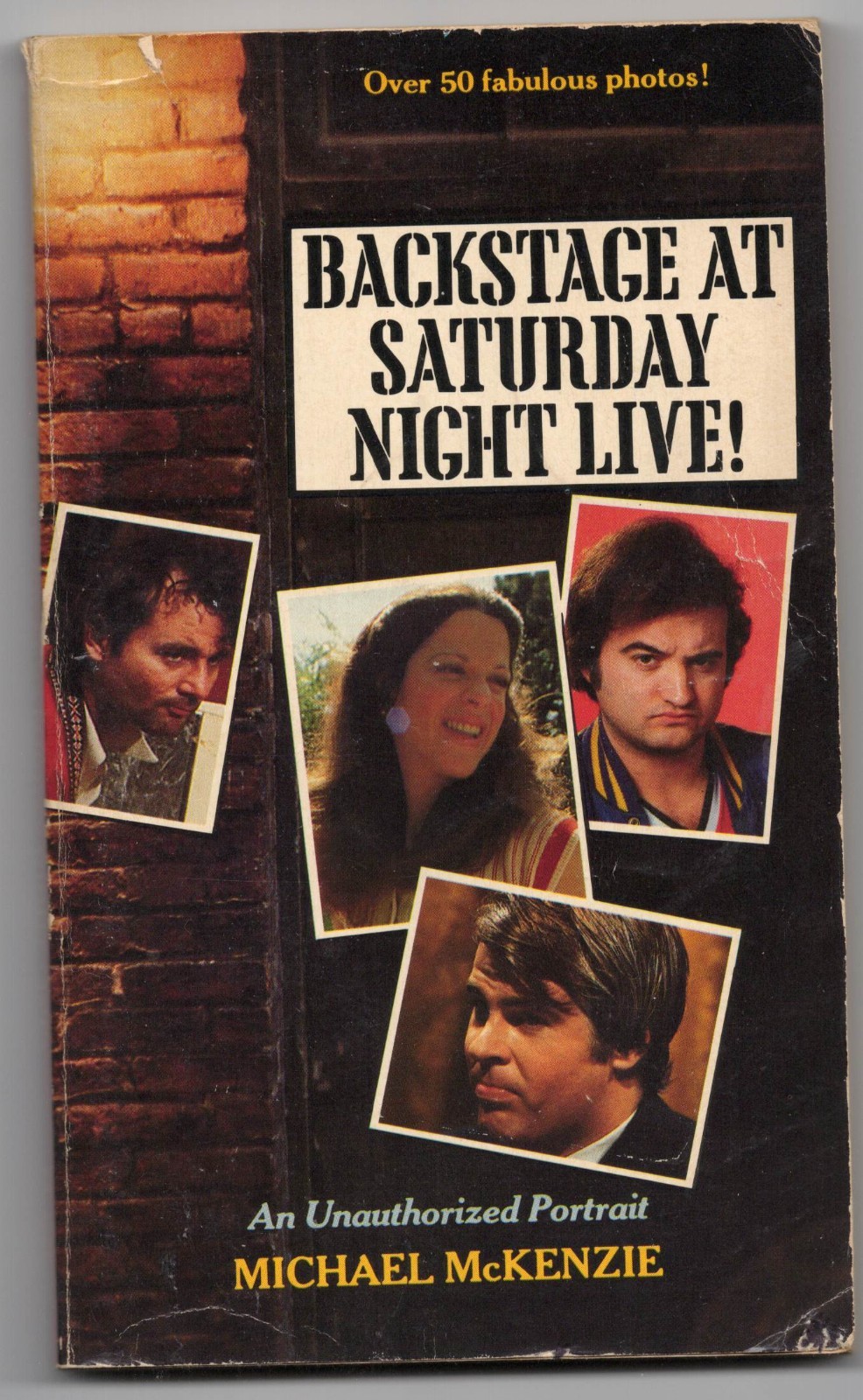 BACKSTAGE AT SATURDAY NIGHT LIVE PAPERBACK (1980) JOHN BELUSHI DAN AYKROYD