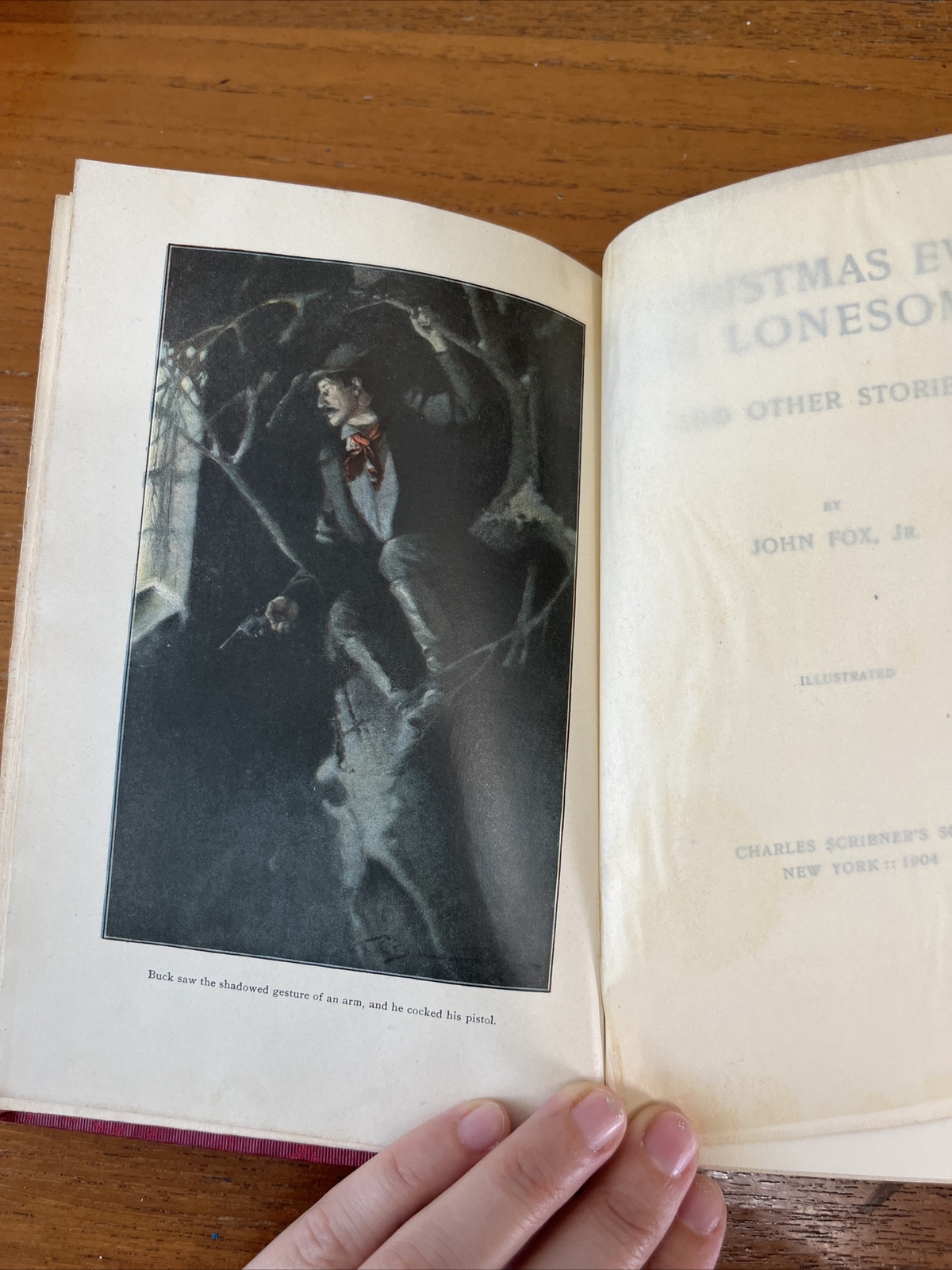 Christmas Eve on Lonesome by John Fox, Jr.-First Edition-1904
