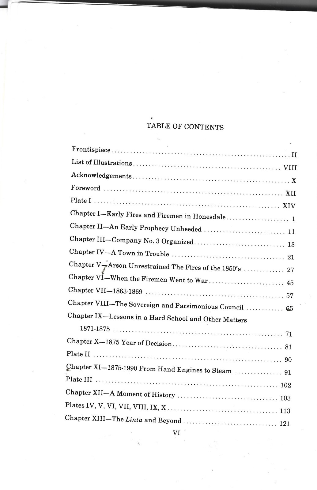 A Profile of Service: Protection Engine Co. No. 3 PB-1986-189 pages-1st Ed.