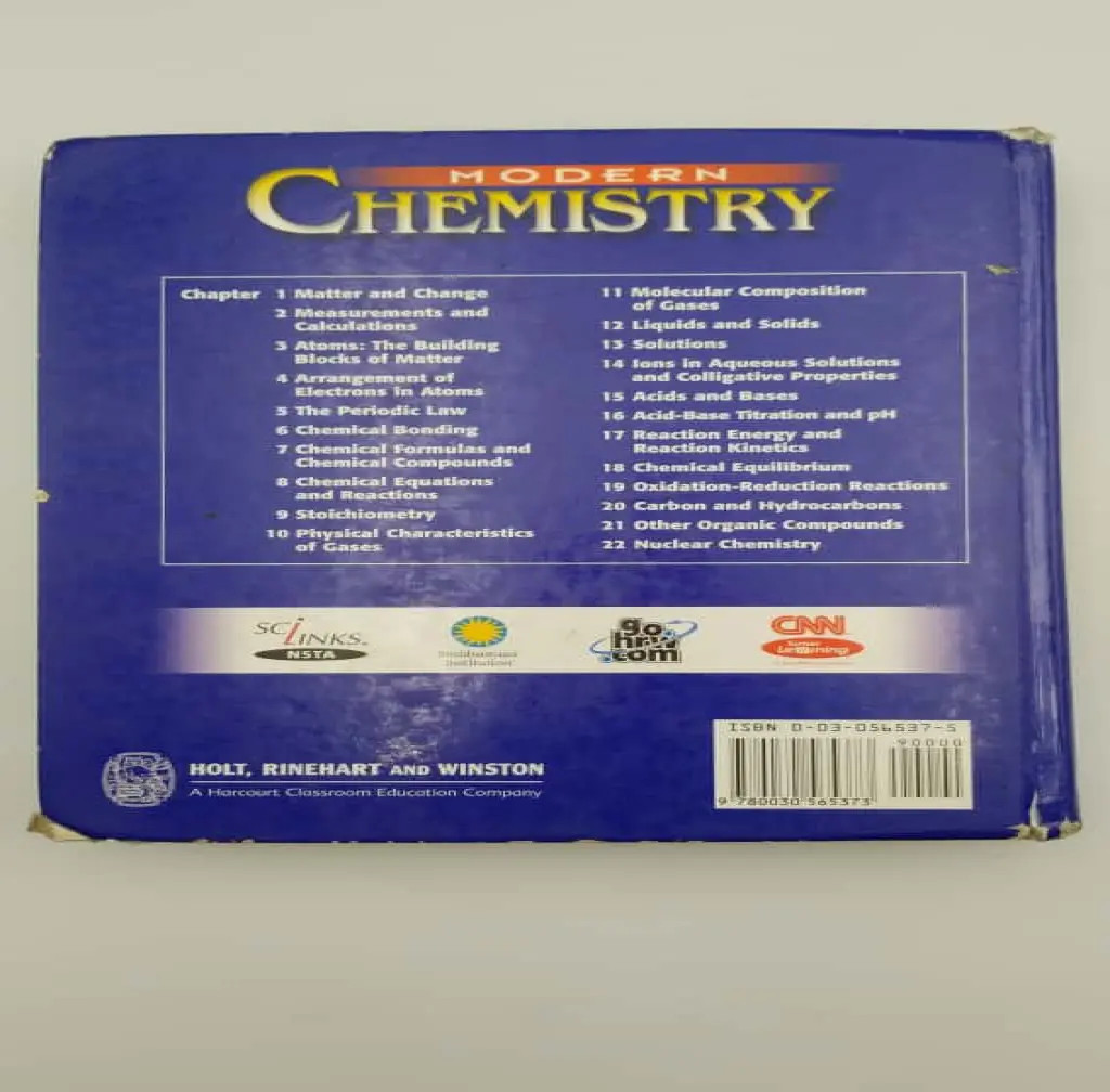 Modern Chemistry: PUPIL’S EDITION 2002