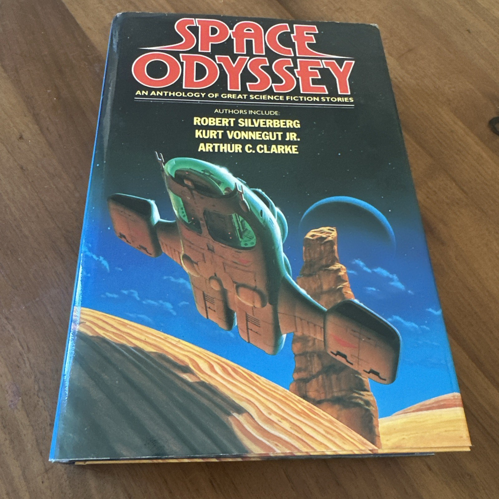 Space Odyssey Anthology Silverberg Vonnegut Clarke 1983 Science Fiction Gallery