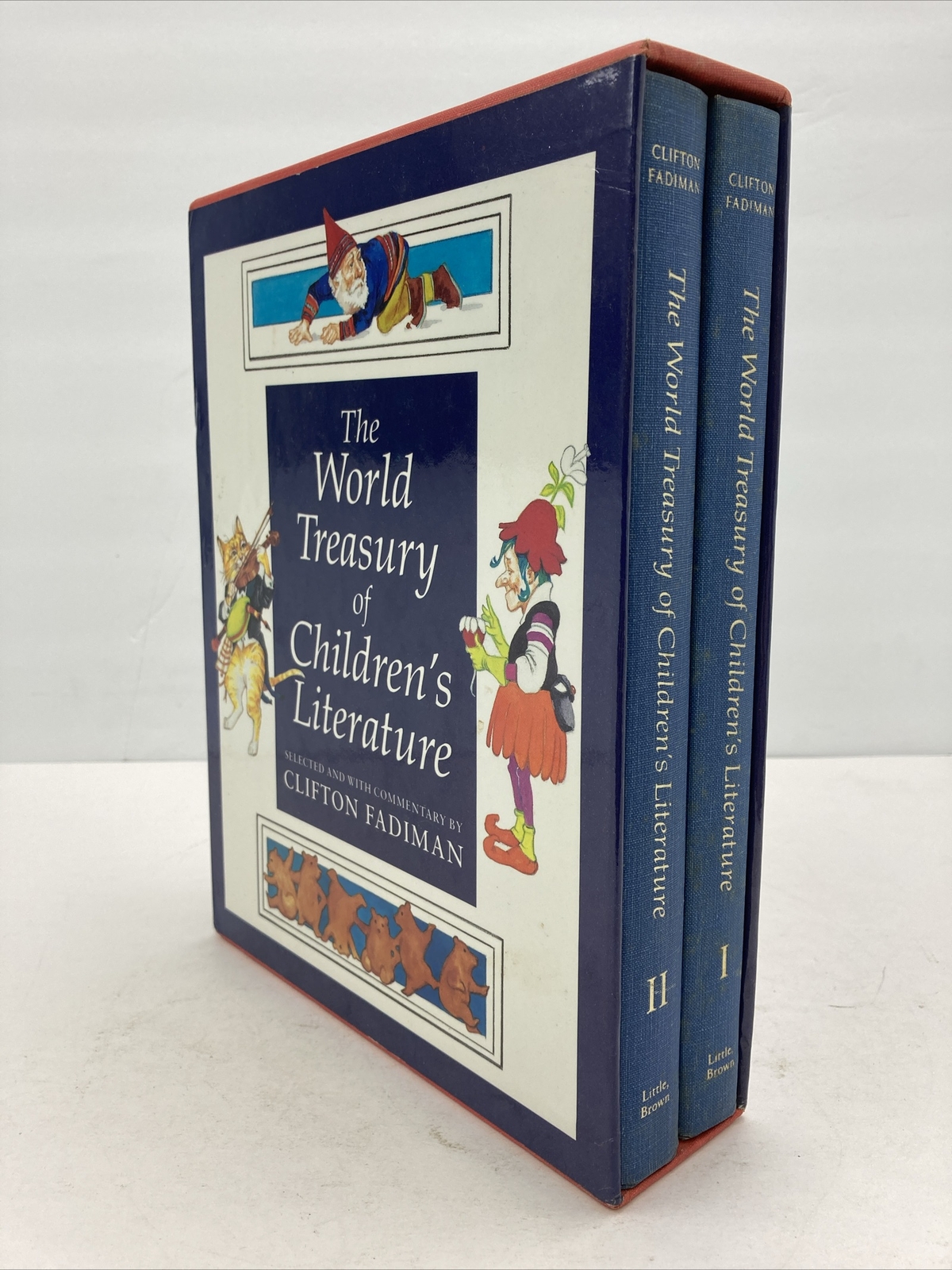 The World Treasury of Children’s Literature Box Set 1 & 2, Fadiman, Hardcover