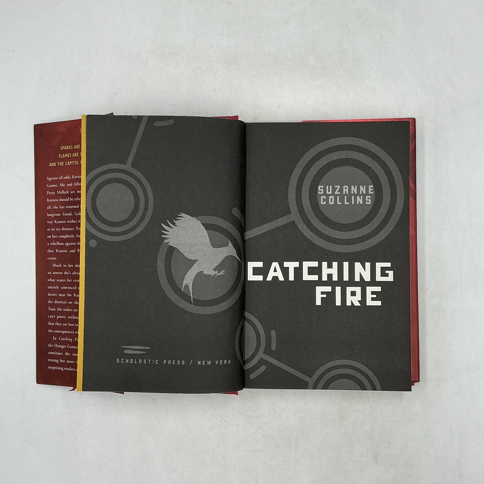 The Hunger Games Series Suzanne Collins 4 Hardcover Books Dust Jacket YA Set