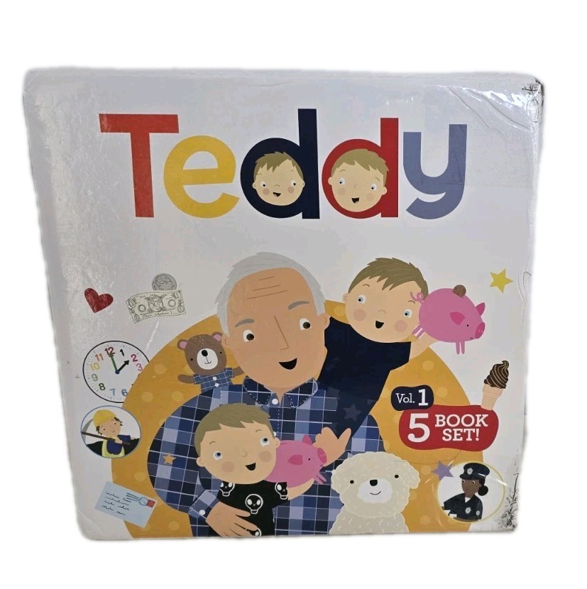 Teddy Books by Ryan Cohen “Wisdom For Our Little Ones” 5 Book Set Volume 1